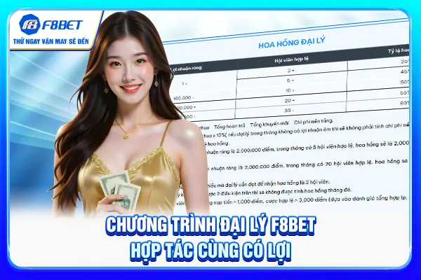 Chương trình đại lý F8BET - Hợp tác cùng có lợi