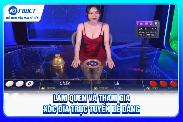 Làm quen và tham gia xóc đĩa trực tuyến dễ dàng