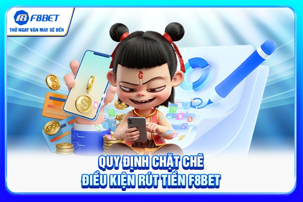 Quy định chặt chẽ điều kiện rút tiền F8BET