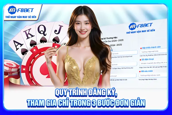 Quy trình đăng ký, tham gia chỉ trong 3 bước đơn giản