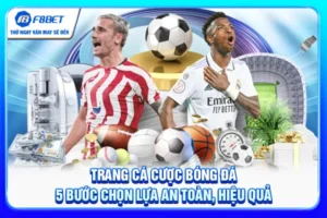 Trang Cá Cược Bóng Đá - 5 Bước Chọn Lựa An Toàn, Hiệu Quả