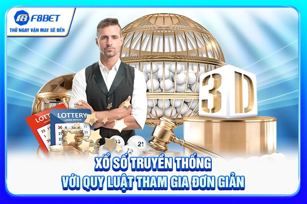 Xổ số truyền thống với quy luật tham gia đơn giản